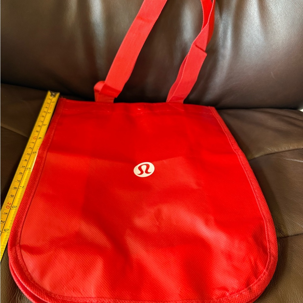 Lululemon Small Red Tote Bag Never Used